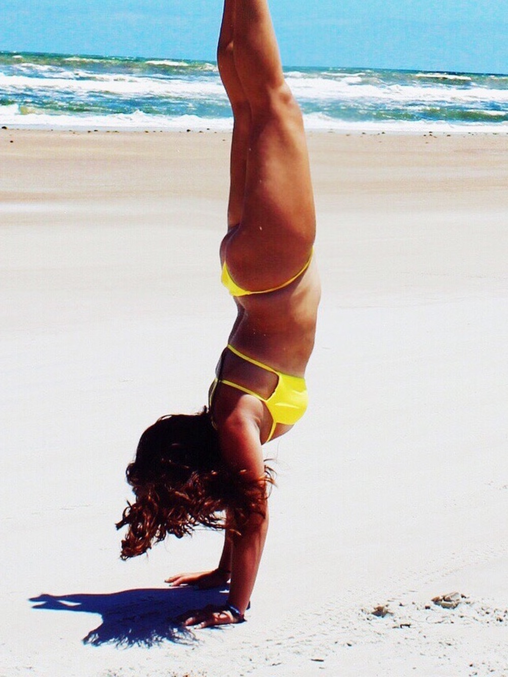 Yellow Women's Bikini Set